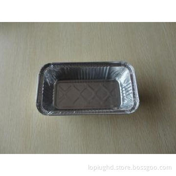 Custom Made aluminium foil food containers Rectangle for Ho